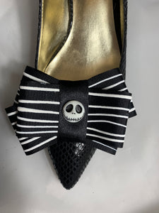 Nightmare Before Christmas Shoe Clips , Halloween Shoe Clips, Jack Skellington Shoe Clips